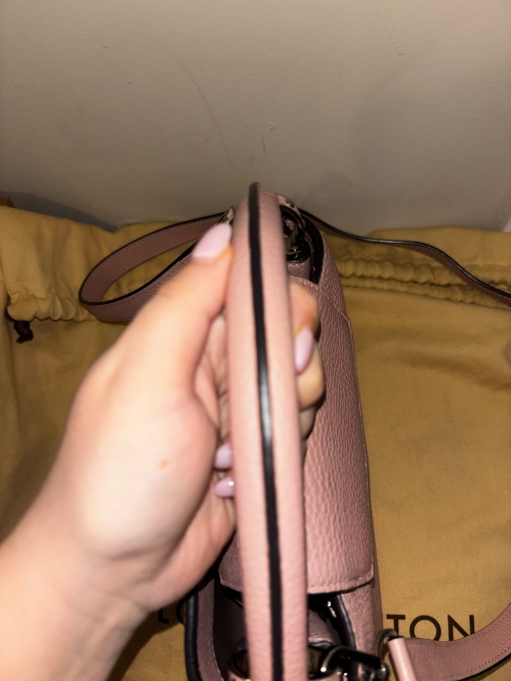 Pink LV Louis Vuitton Capucines BB - Picture 5 of 16